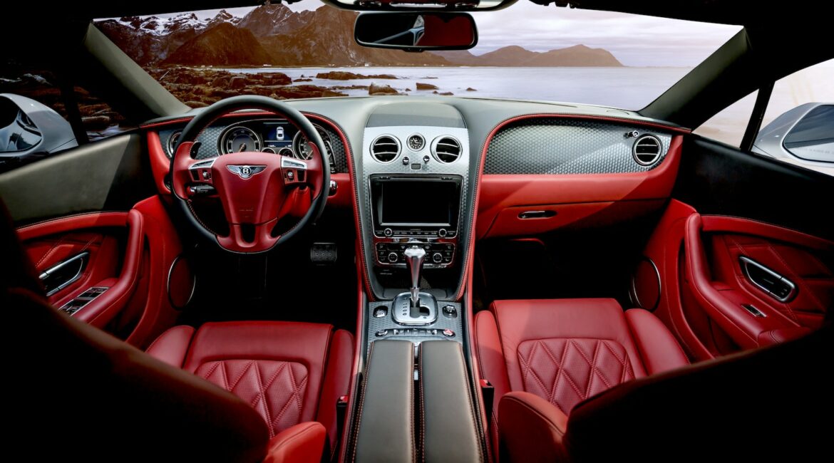 Car With Red Interior