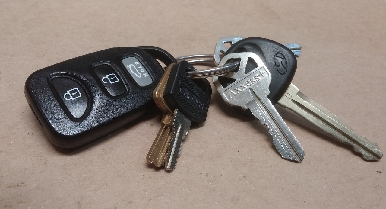 keys, car, ignition key